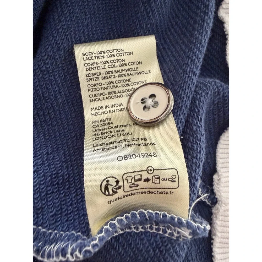 Free People We The Free American Dream Polo Women's Size Medium - Picture 15 of 15